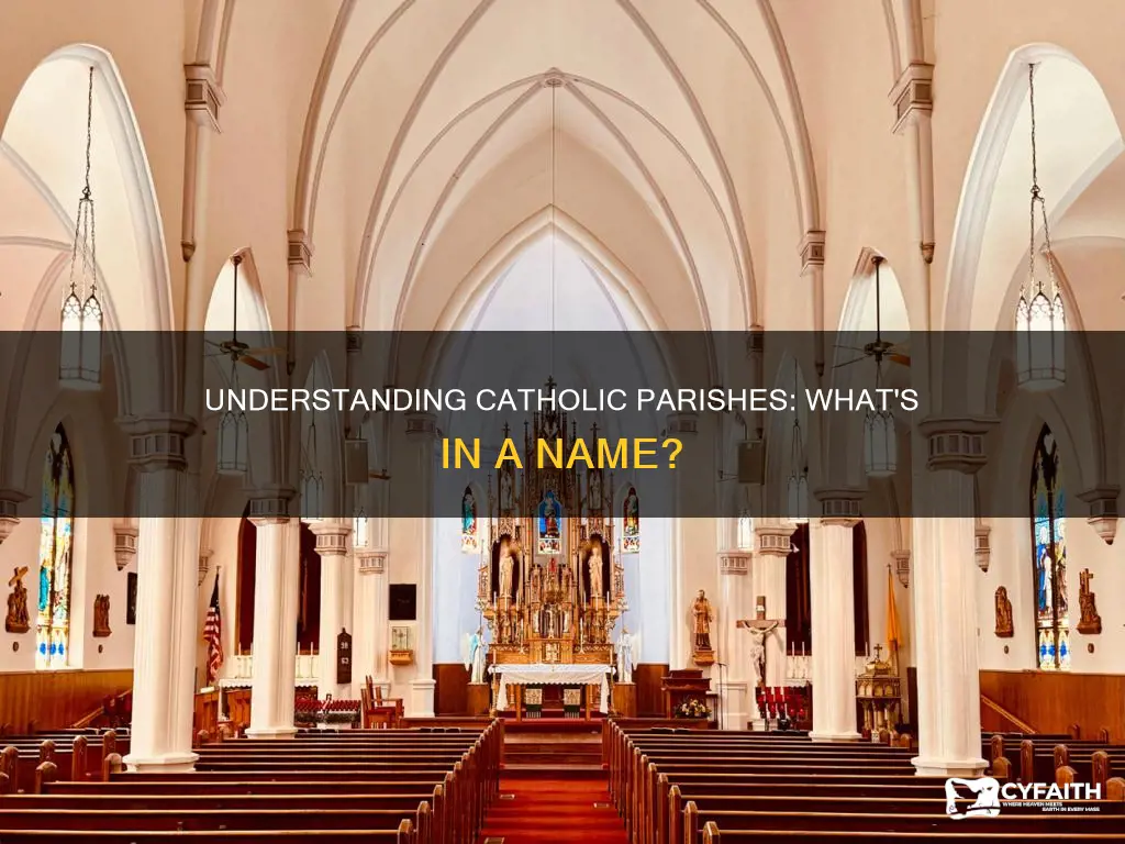 is it called a parish for catholic