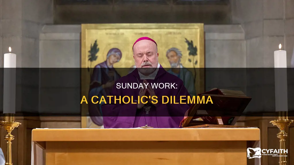 is it forbidden to work on sunday catholic