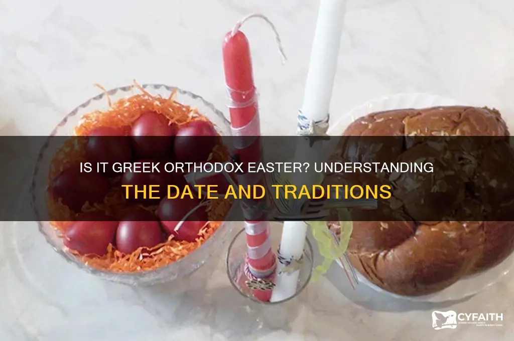 is it greek orthodox easter