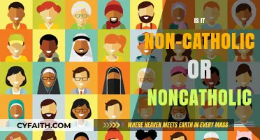 The Right Way: Non-Catholic or Non-Catholics?