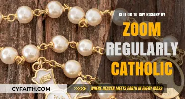 Is It Acceptable to Pray the Rosary via Zoom Regularly as a Catholic?