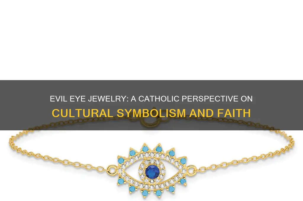 is it ok to wear evil eye as a catholic