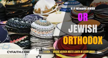 Orthodox Jewish or Jewish Orthodox: Understanding the Correct Terminology