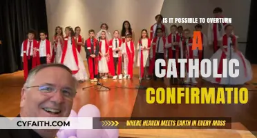 Can You Undo Catholic Confirmation?