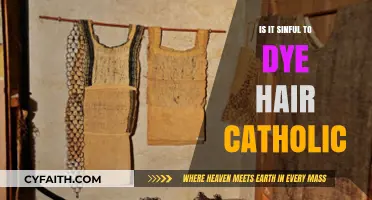 Hair Dye and Sin: Catholic Conundrum