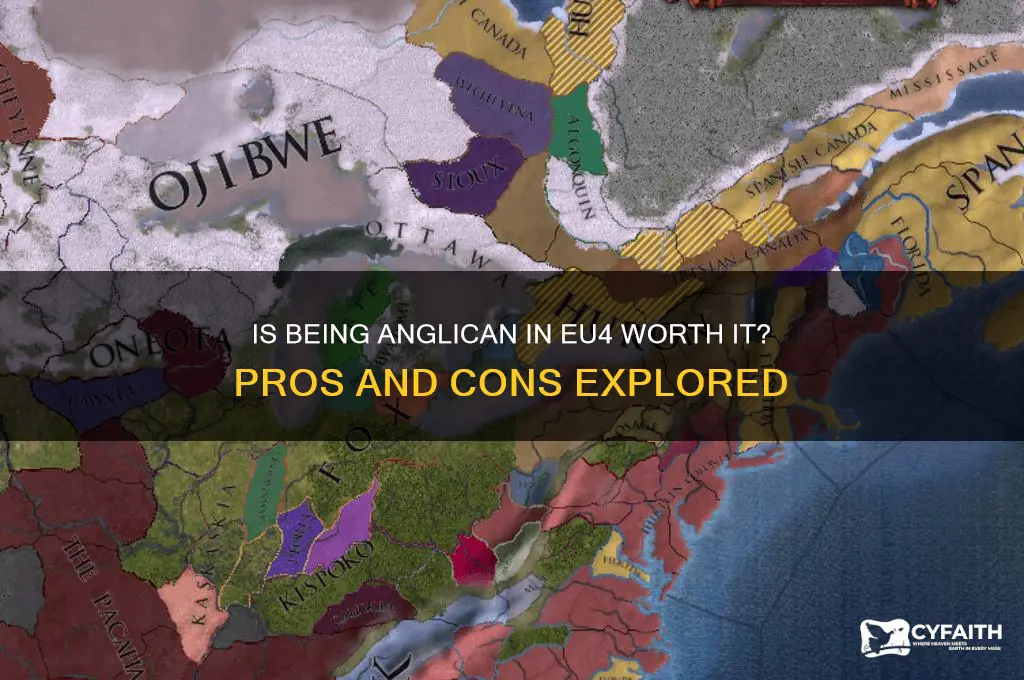 is it worth being anglican eu4