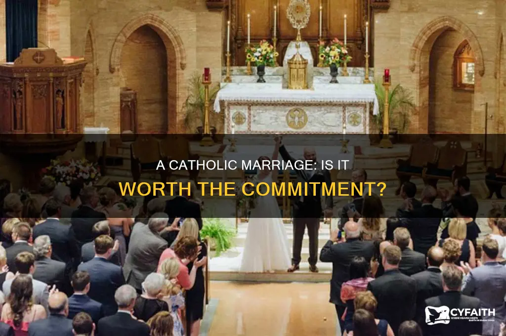 is it worth getting a catholic marriage