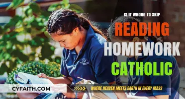 Skipping Catholic Reading Homework: Right or Wrong?