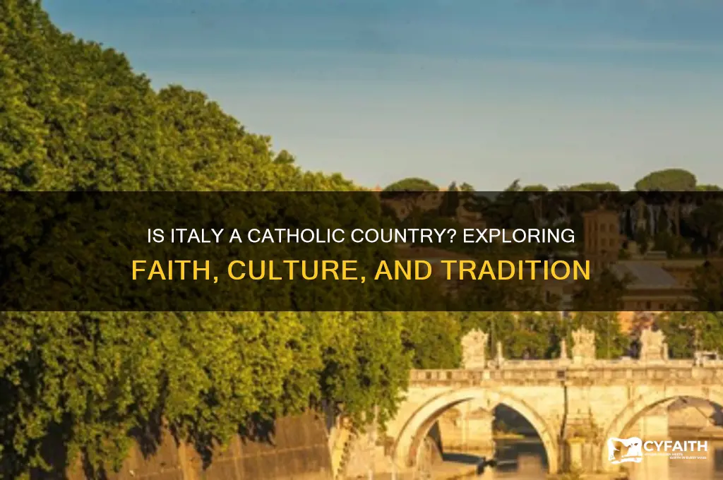 is italy a catholic country