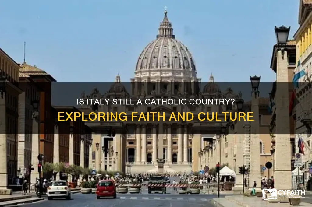 is italy catholic