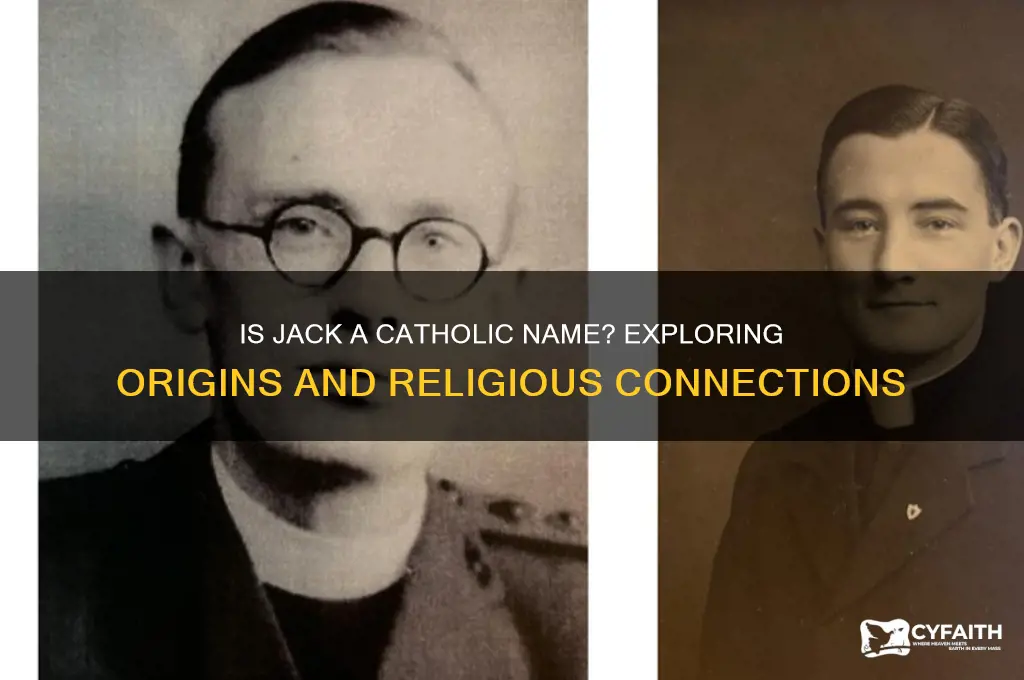 is jack a catholic name