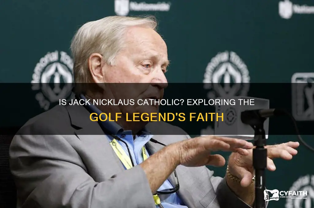 is jack nicklaus catholic