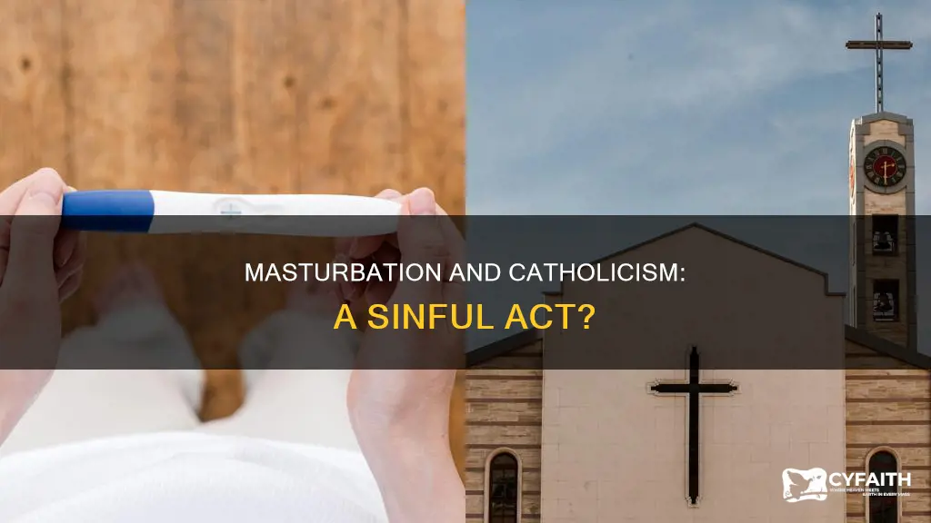 is jacking off against catholic religion