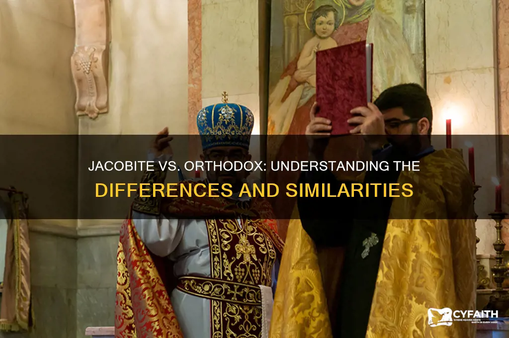 is jacobite and orthodox same