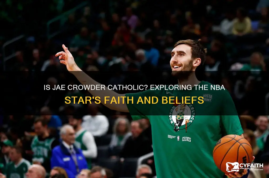 is jae crowder catholic