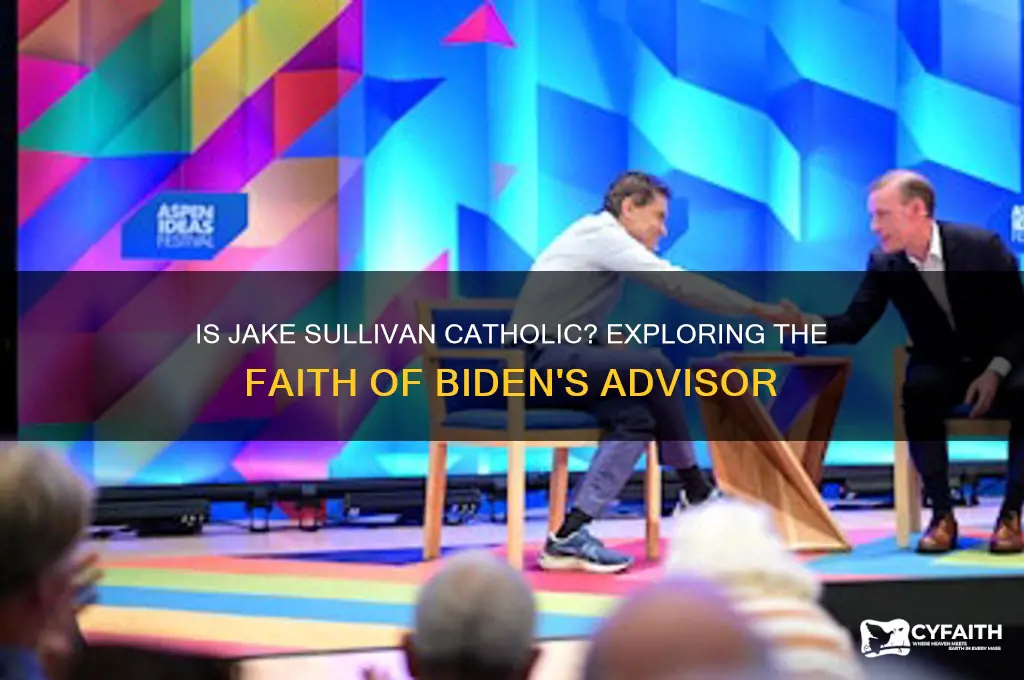 is jake sullivan catholic