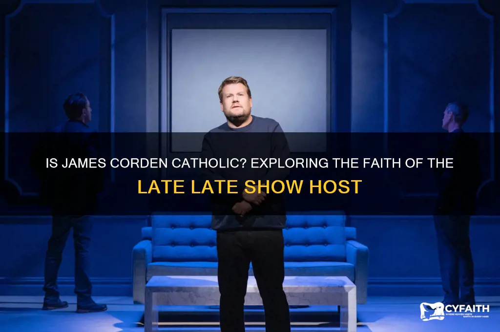 is james corden catholic