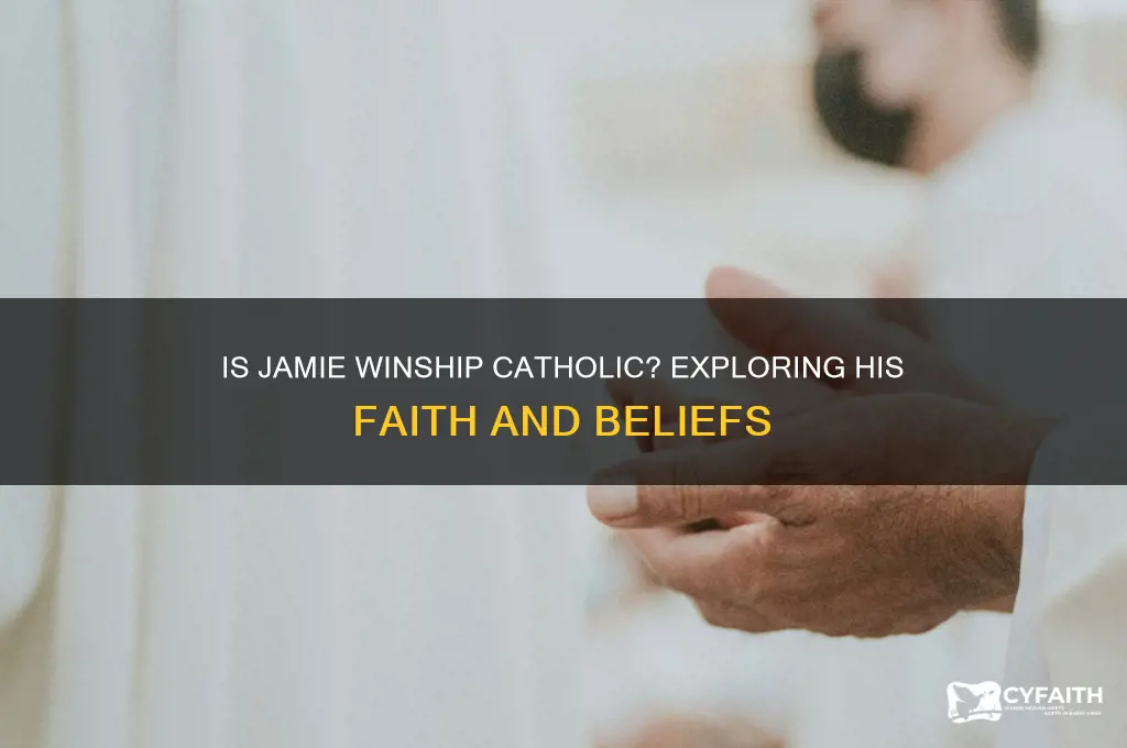 is jamie winship catholic
