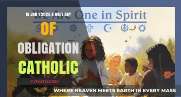 Is January 1, 2025, a Catholic Holy Day of Obligation?