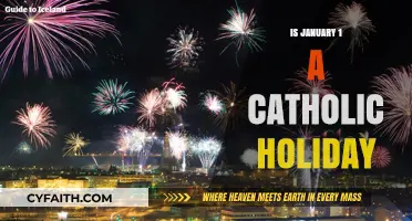 January 1: A Holy Day for Catholics