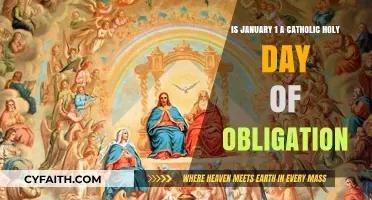 Is January 1st a Catholic Holy Day of Obligation?