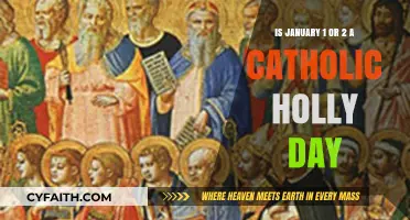 Is January 1st or 2nd a Catholic Holy Day of Obligation?