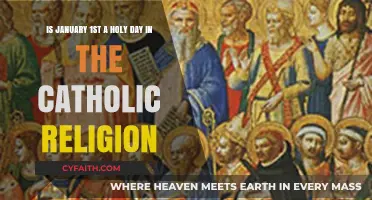 Is January 1st a Catholic Holy Day of Obligation?