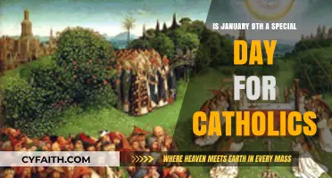 January 9th: A Holy Day for Catholics