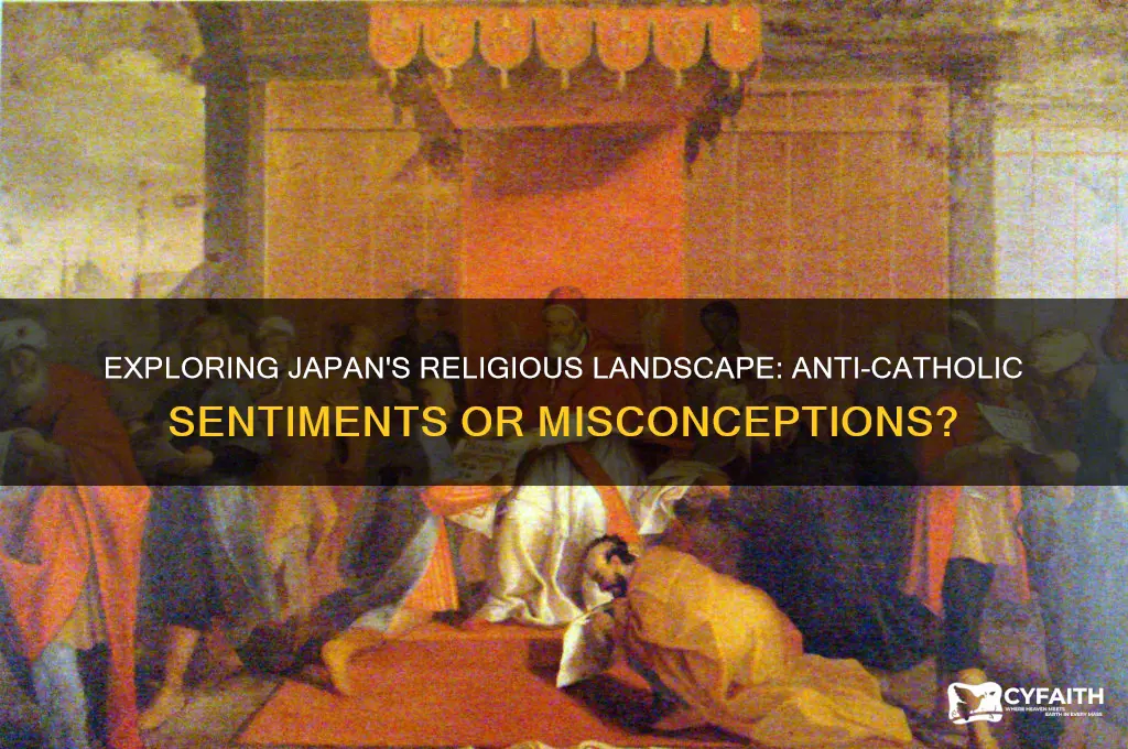 is japan anti-catholic
