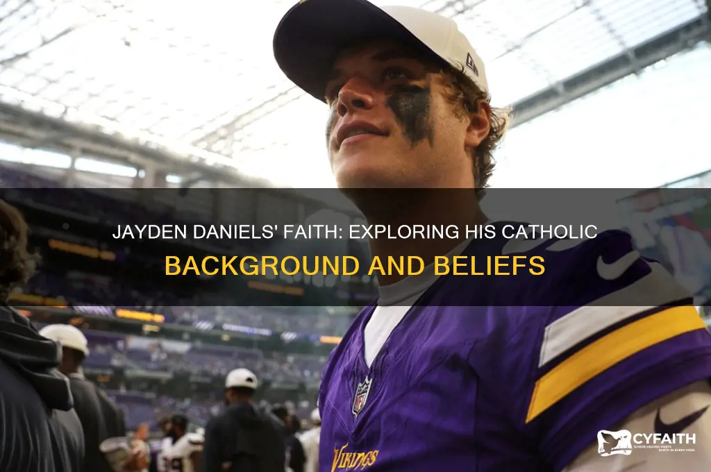 is jayden daniels catholic