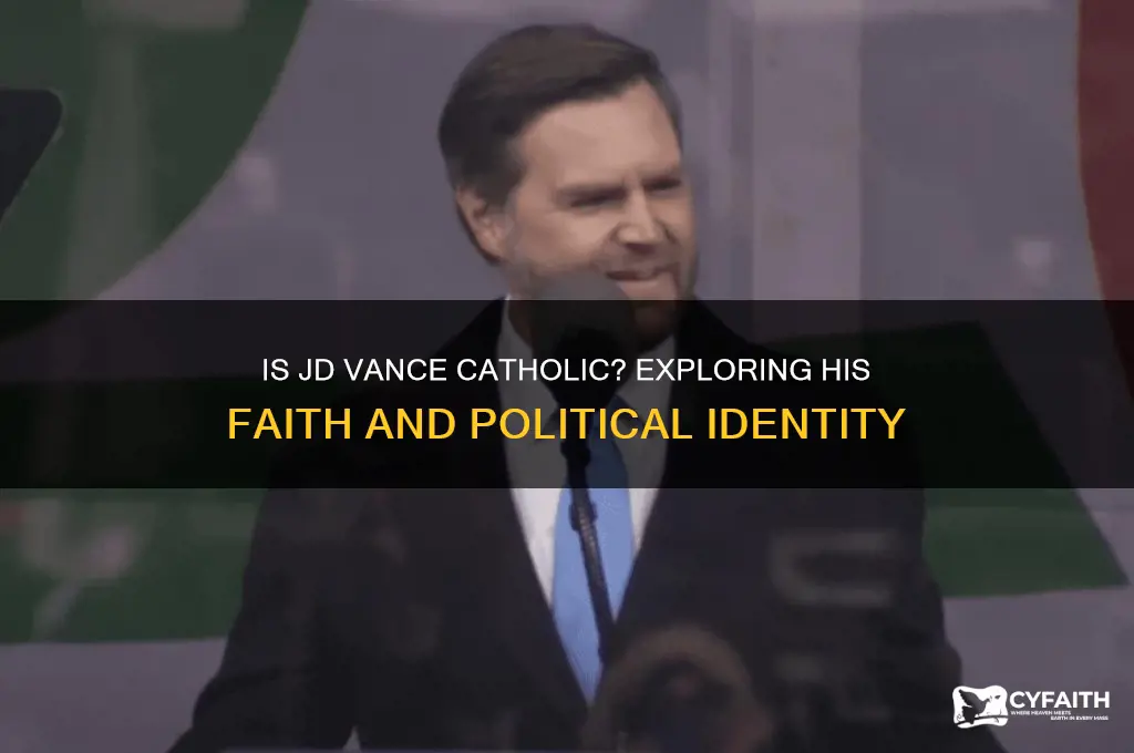 is jd vamce catholic