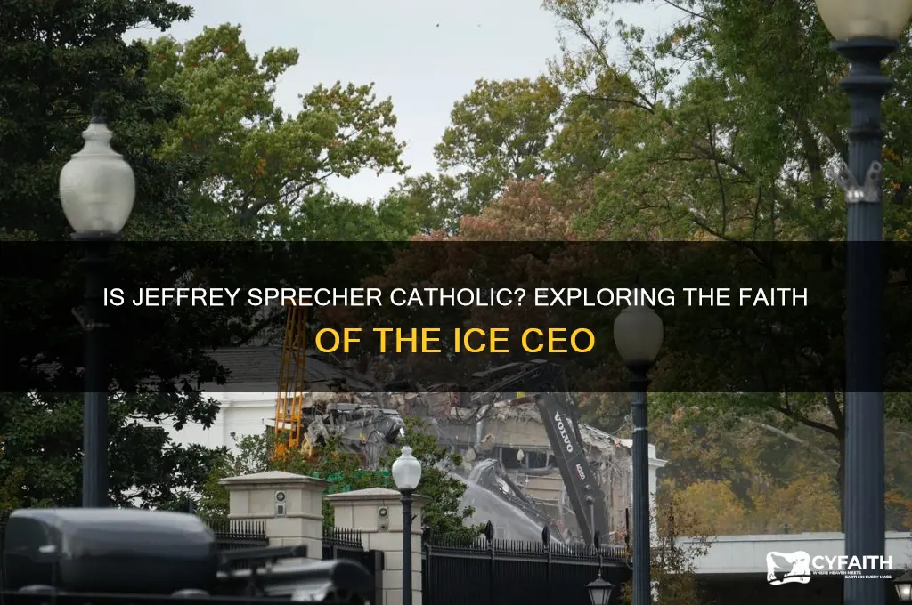 is jeffrey sprecher catholic