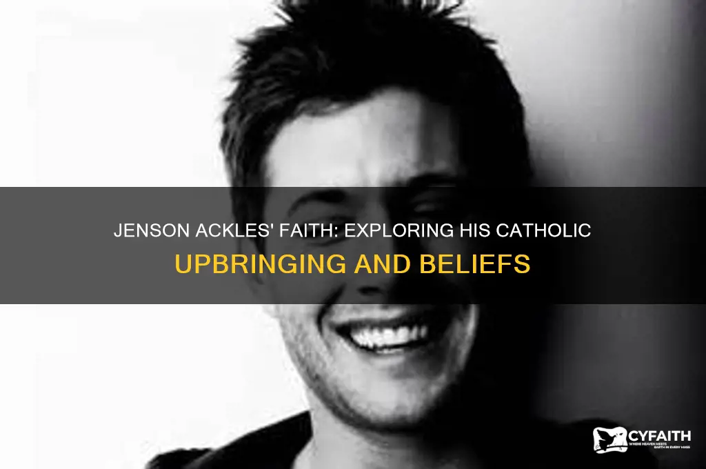 is jenson ackles catholic