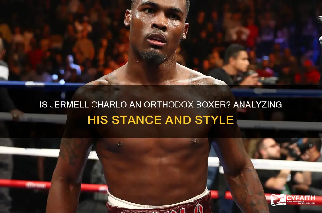 is jermell charlo an orthodox boxee