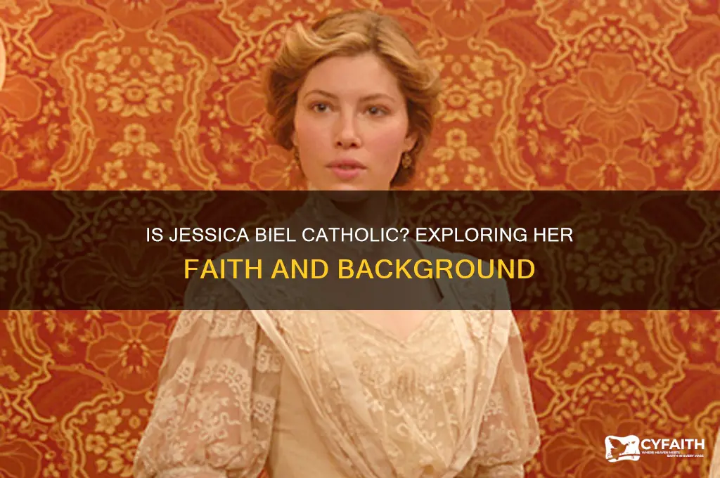 is jessica biel catholic