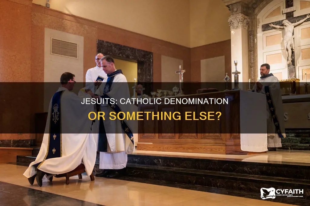 is jesuit a denominatoon of catholic
