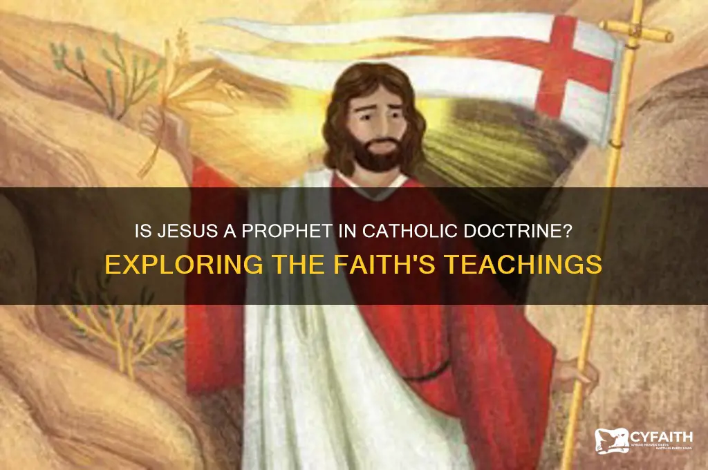 is jesus a prophet catholic