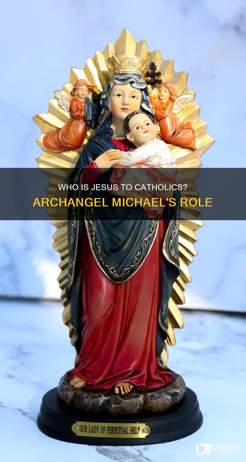 is jesus catholic michael the archangel