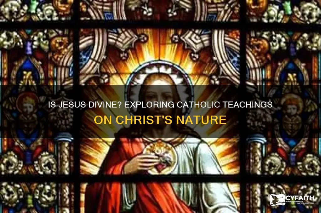 is jesus divine catholic
