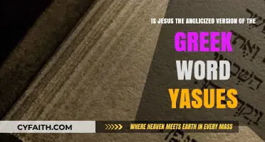 Is Jesus an Anglicized Version of the Greek Name Yasues?