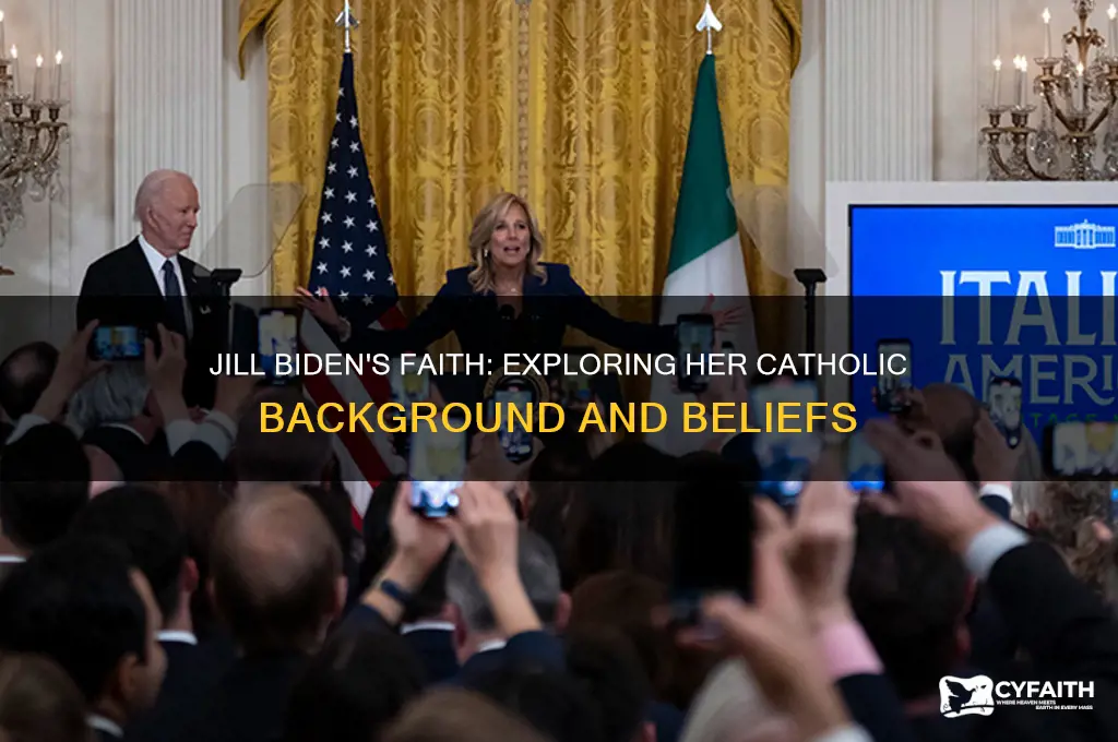 is jill biden a catholic