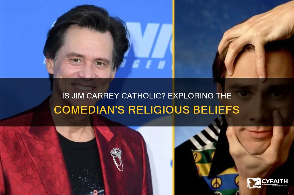 is jim carey catholic