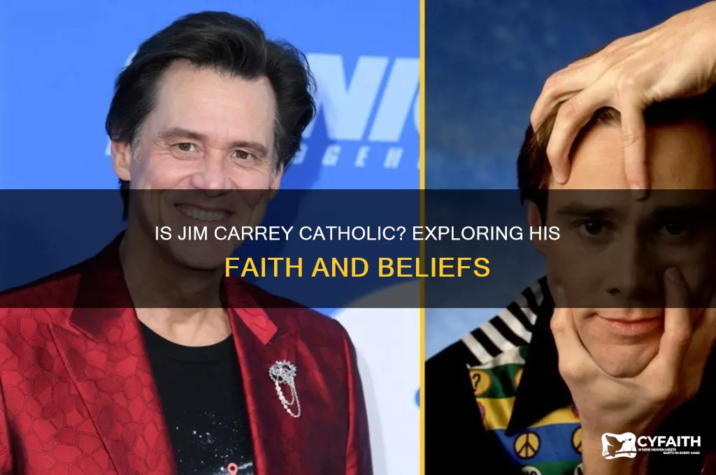 is jim carret catholic