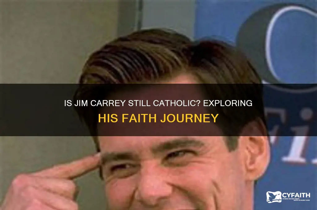 is jim carrey still catholic