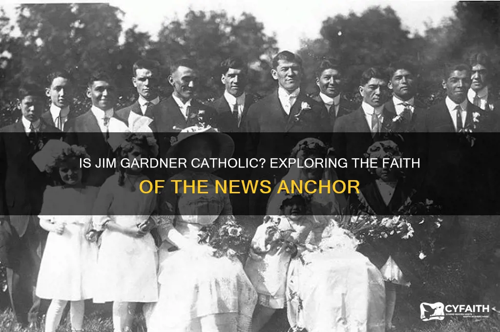 is jim gardner catholic