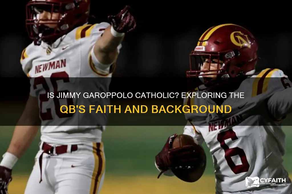 is jimmy garoppolo catholic