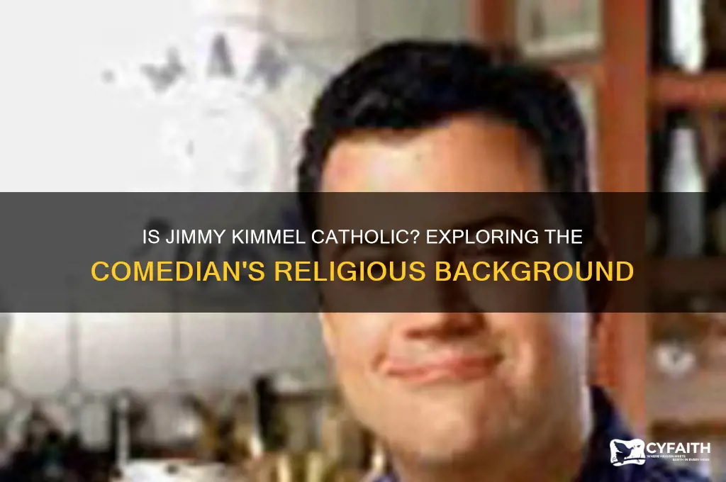 is jimmy kimmel catholic
