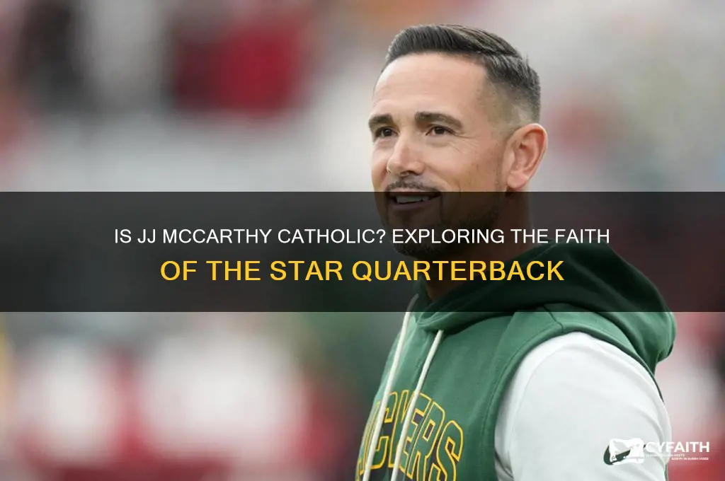 is jj mccarthy catholic