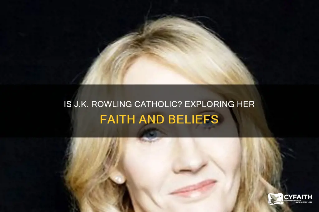 is jk rowling catholic