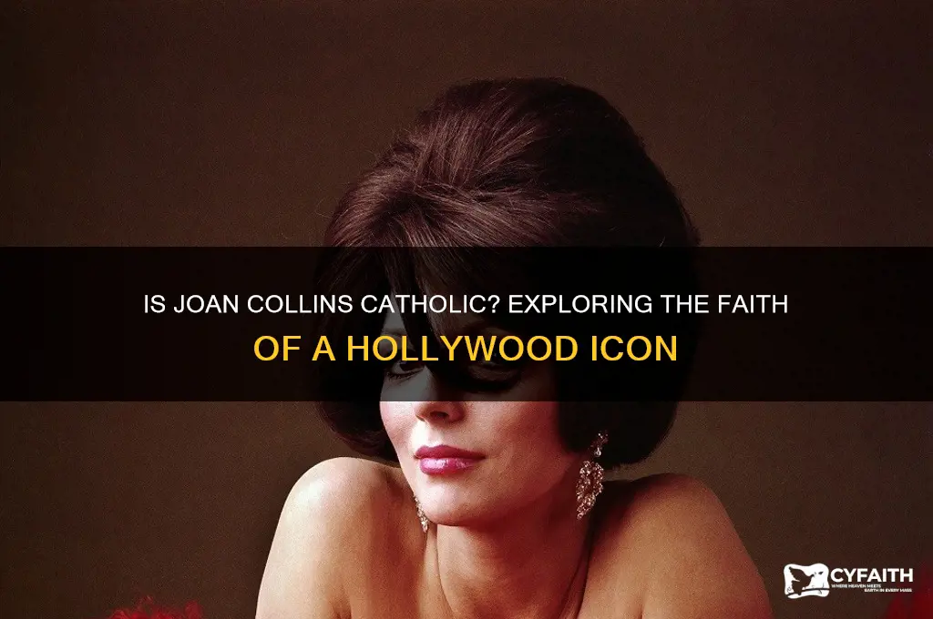is joan collins catholic